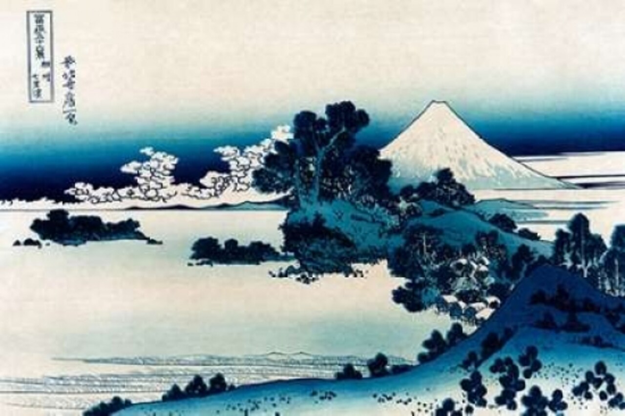 Schichiri Beach in Sagami Province 1830 Poster Print by Hokusai - Item # VARPDX341729